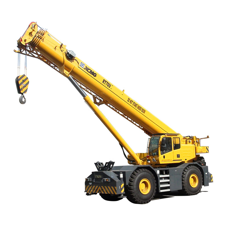 Китай, лучший бренд XCM G RT70U, 70 тонн, новый шероховатый кран, грузовик, цена на продажу