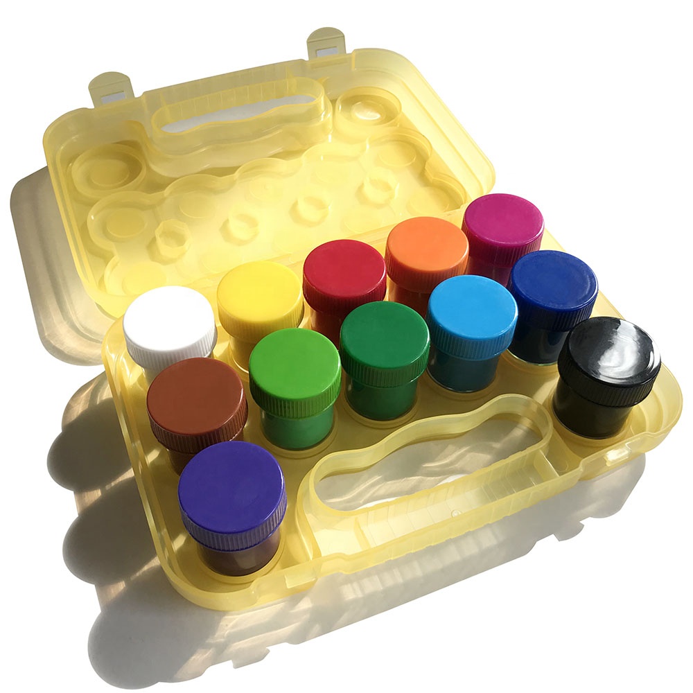 Cheap price 12 colors 22ml watercolors no-toxic water color paint set