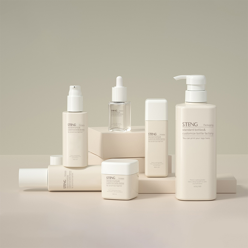 Manufacturer High Quantity Plastic 30ml 50ml Skincare Cream Jars For Skincare Squeeze Packaging Cosmetics Bottles