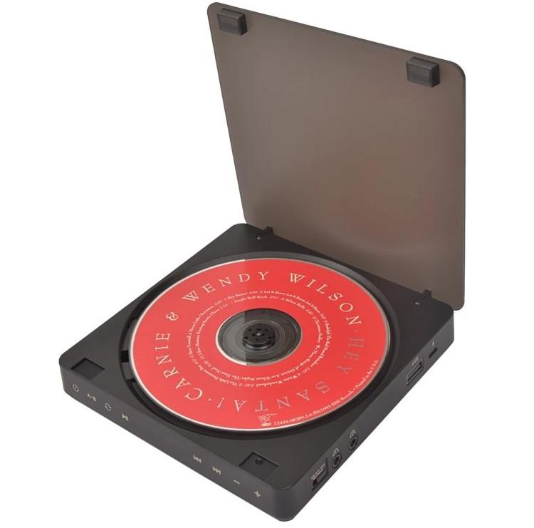Портативный CD-плеер 3,5 мм с объемным звуком, FM-радио, USB, MP3, USB, CD-проигрыватели с динамиком