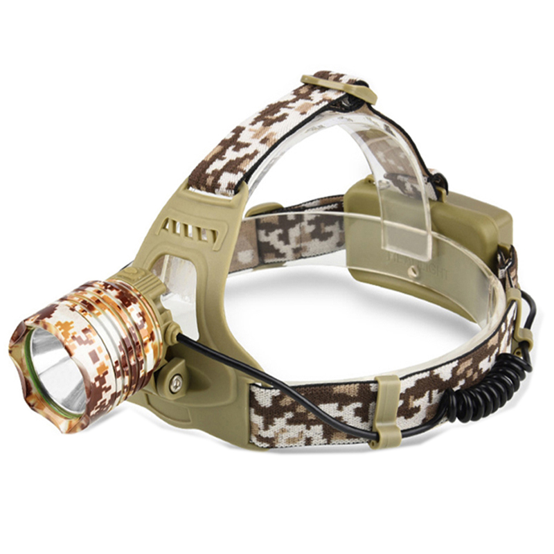 3 Modes USB Rechargeable Waterproof Adjustable T6 LED Head Light Lamp Headlight For Camping Hiking Outdoor Hunting