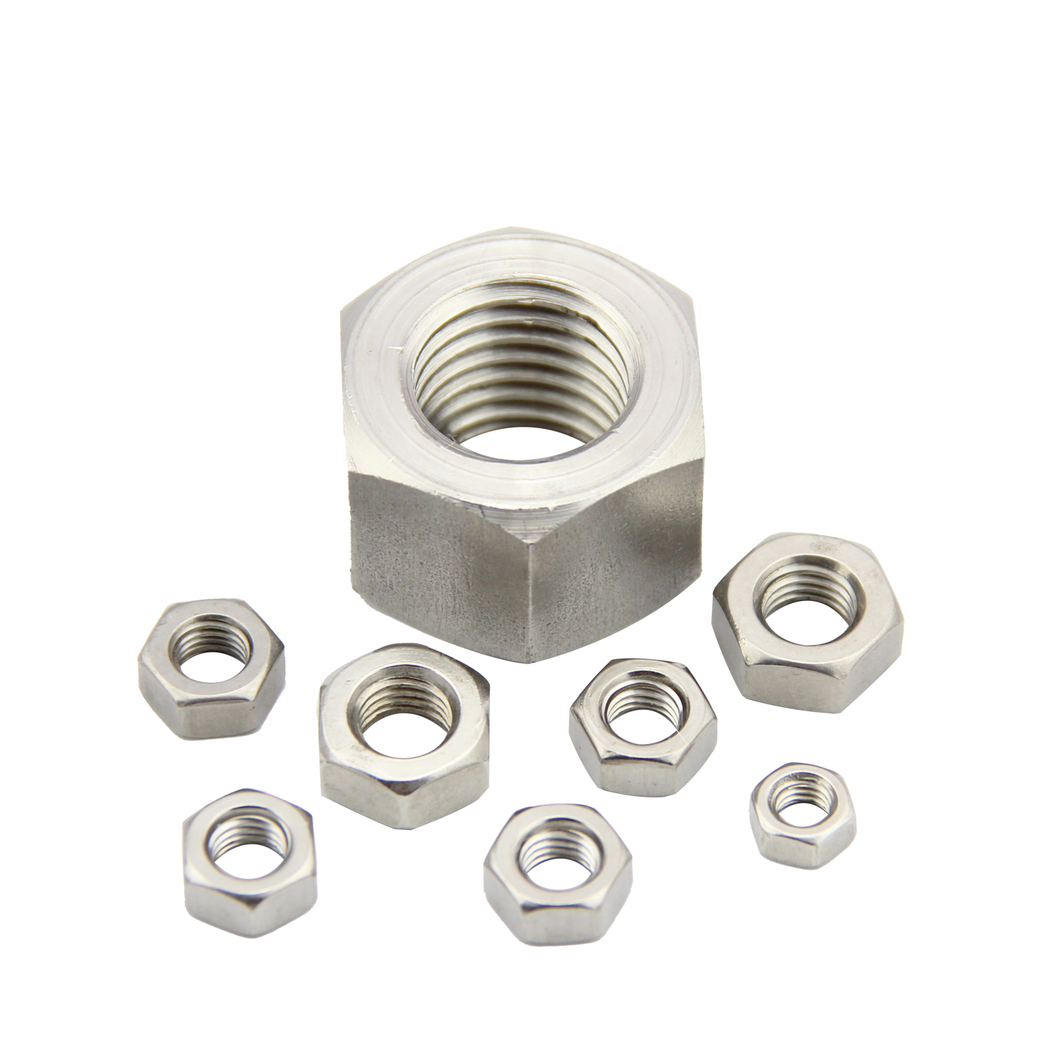 Stainless Steel 304 316 Hex Nut High Quality Nuts