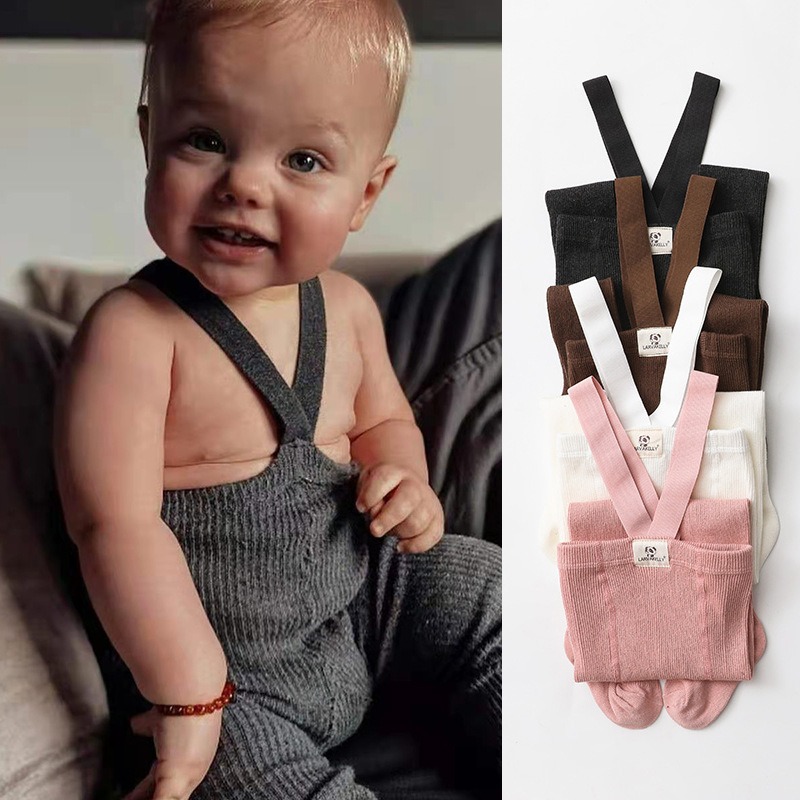 baby pantyhose children socks newborn candy color baby socks baby suspenders