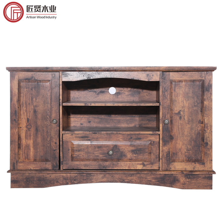 Unique Design Saving Space Storage Cabinet Wooden TV Table Antique Tv Stand with Hidden Compartment