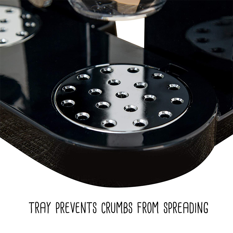 Dual Food Organizer Dry Food Dispenser Perfect As A Candy Nuts Granola Cereal Dispensers