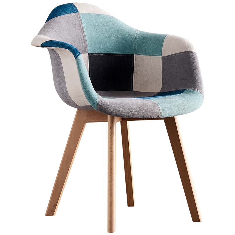 Free sample cheap price household furniture wholesale multi-color optional modern nordic dining chair customize