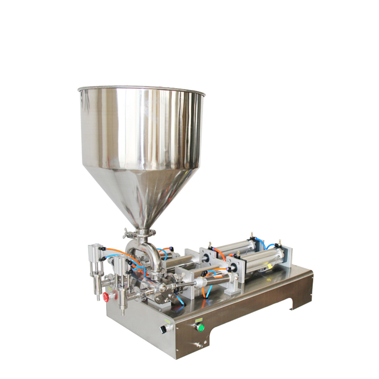 Good Price Semi-Automatic Hummus Ketchup Piston Filler Bottle Liquid Filling Machine