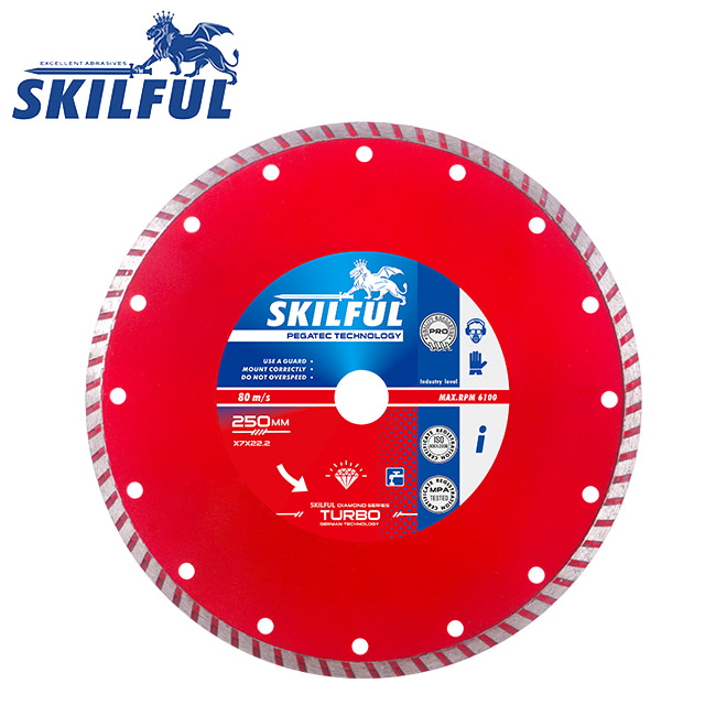 Skilful 10 ''turbo алмазный режущий диск