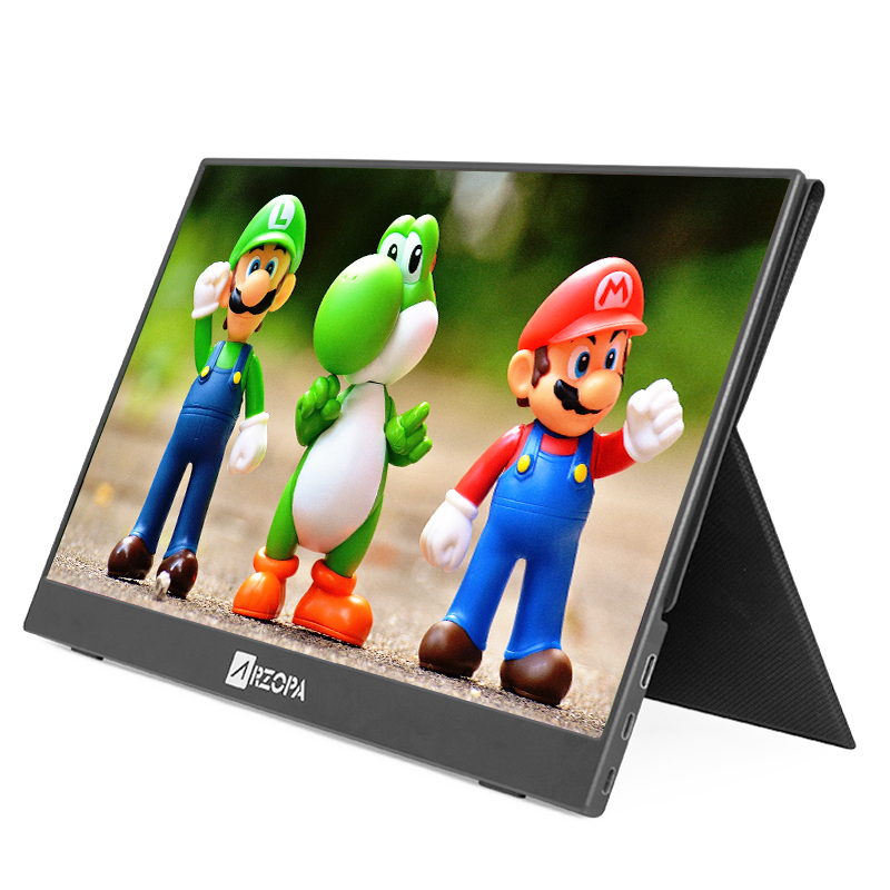 10% скидка FHD супер-тонкий легкий 15,6-дюймовый 16,1 "1080P IPS UHD 4K Портативный игровой монитор для ноутбука телефона PS4 Xbox