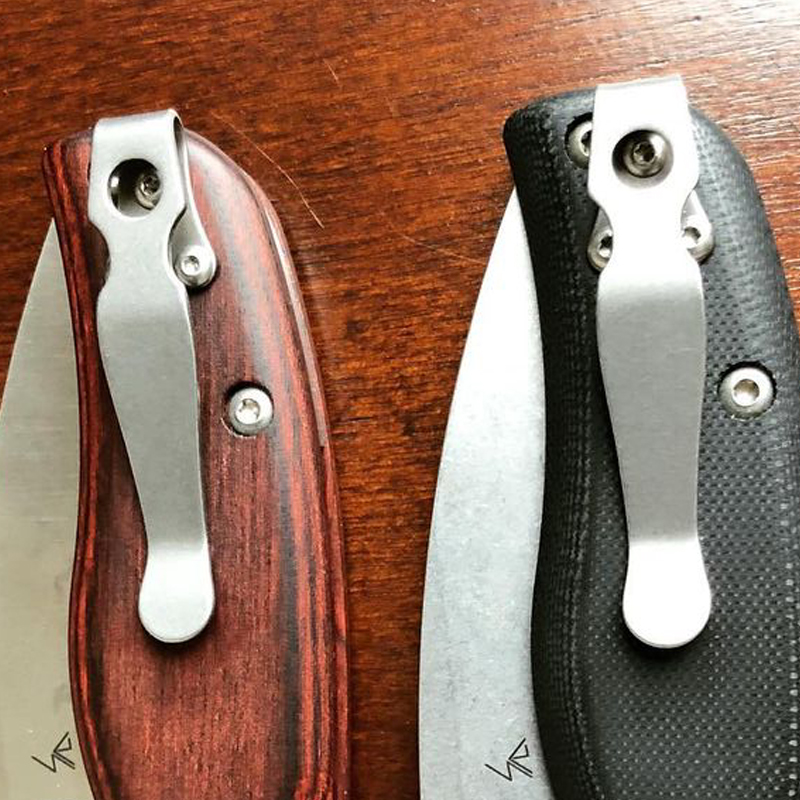 Spyderco Shaman Deep Carry титановый зажим эти зажимы подходят для ножа шамана Spyderco