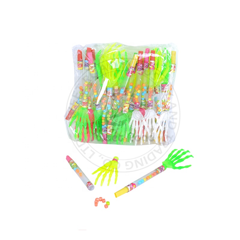 Kids Candy Toys Skeleton Hand Toy Candy