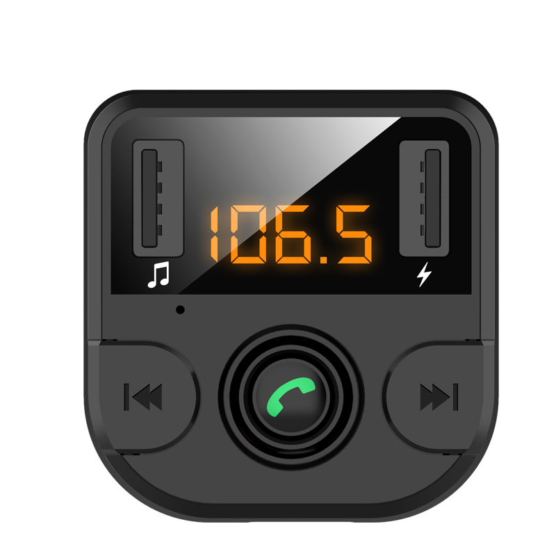BT36B автомобильный BT FM-передатчик BT5.0 Dual USB быстрое автомобильное зарядное устройство