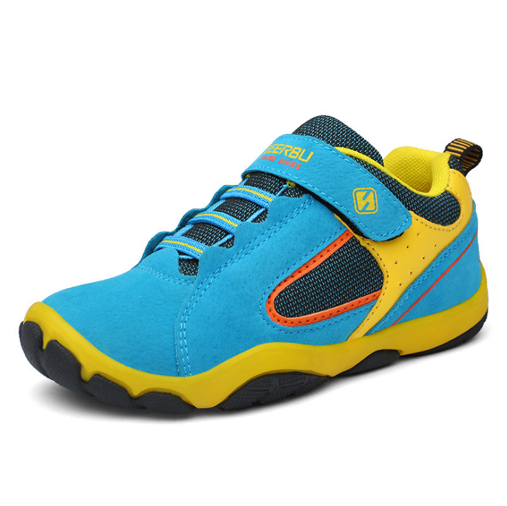 Boys Girls Athletic Hiking Shoes Anti Collision Non Slip Outdoor Walking Running Sneakers