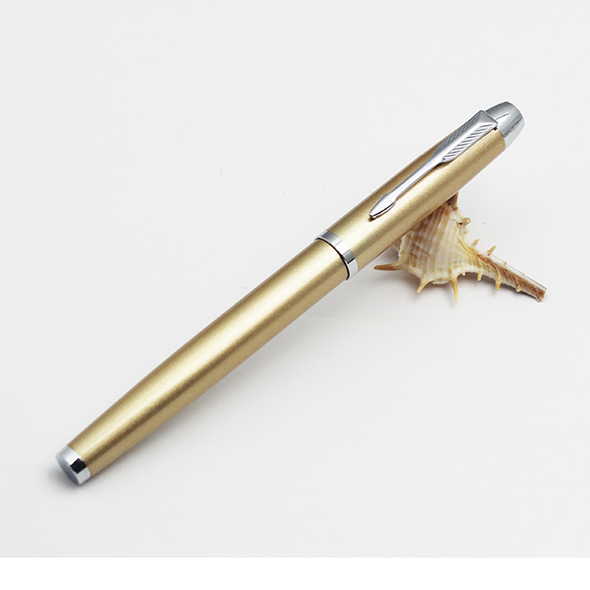 manufacture wholesales luxury gold and silver custom pens gift with logo