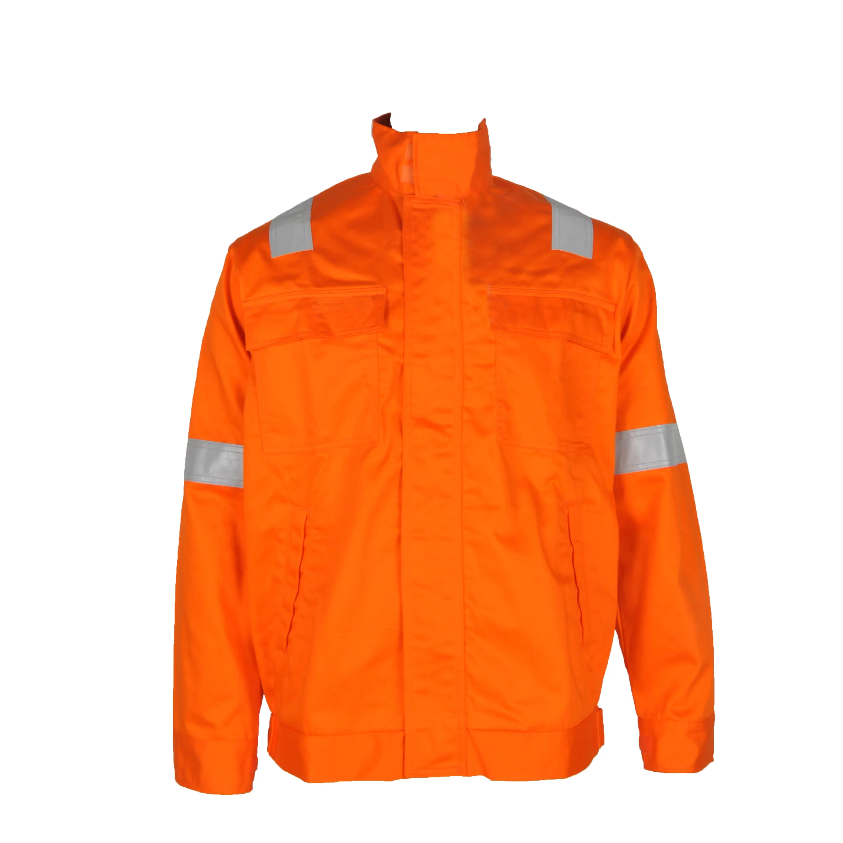 Manufacture flame resistant Men's Safety Work uniform FR construction worker Jacket
