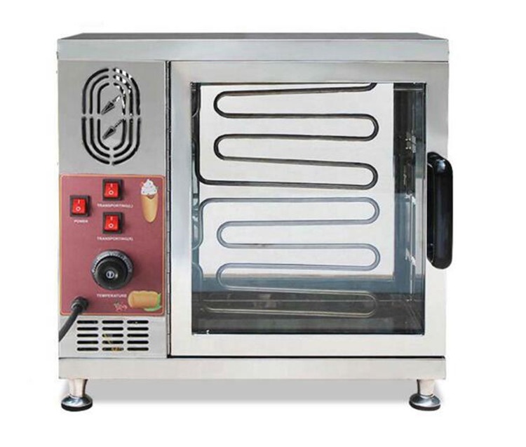 Small commercial electric horizontal kurtos kalacs chimney cake rolls ice cream oven machine and grill China bakery equipment