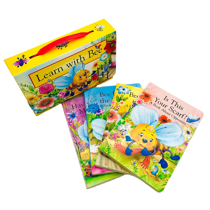 Eco Friendly Paper Soy Based Ink Printing Zero-emission Custom Children Book Printing Board books