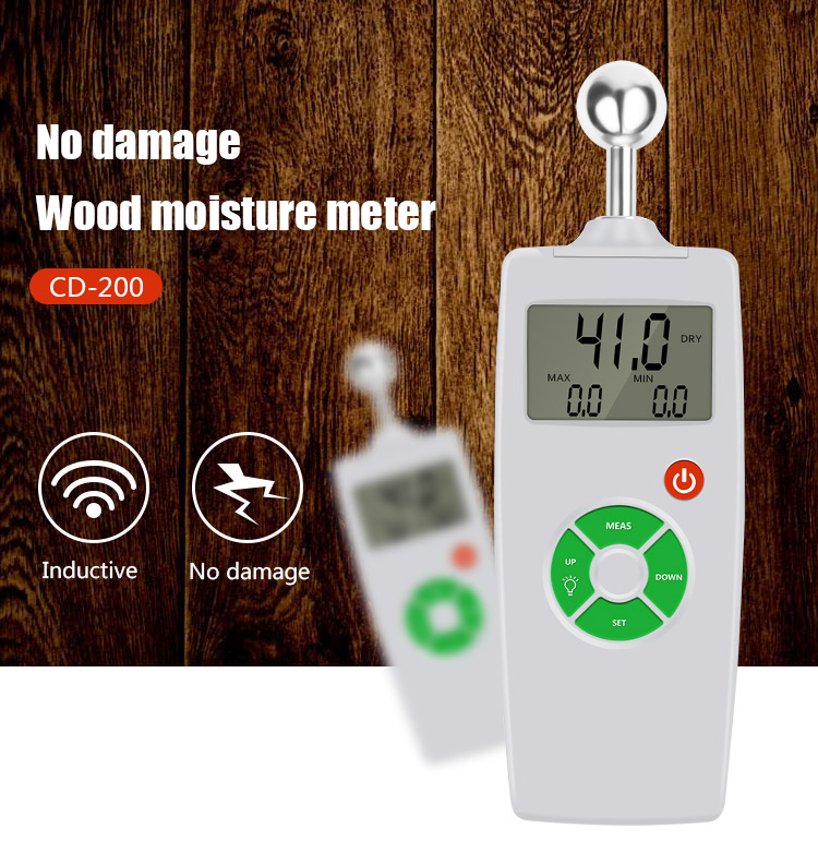 DAXIN Back Light Wood Humidity Sensor Digital Grains Moisture Meter Tester Moisture Analyzer