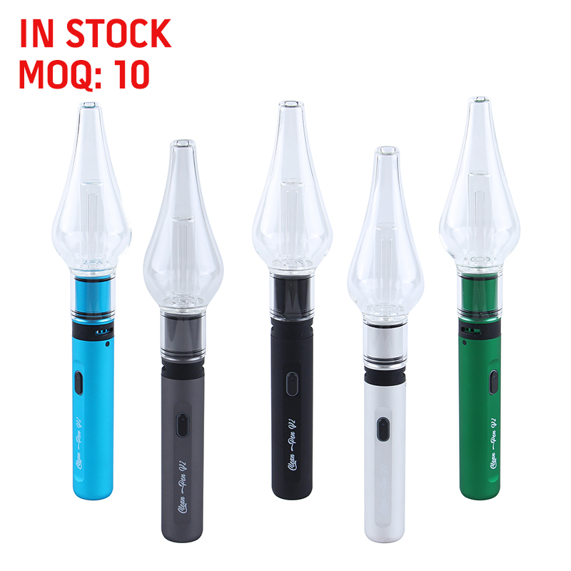 New Style Portable 1000mAh Battery Rechargeable Vape Pen Clean Pen T2 Wax Vaporizer Kit dry herb vaporizer for Party or Home