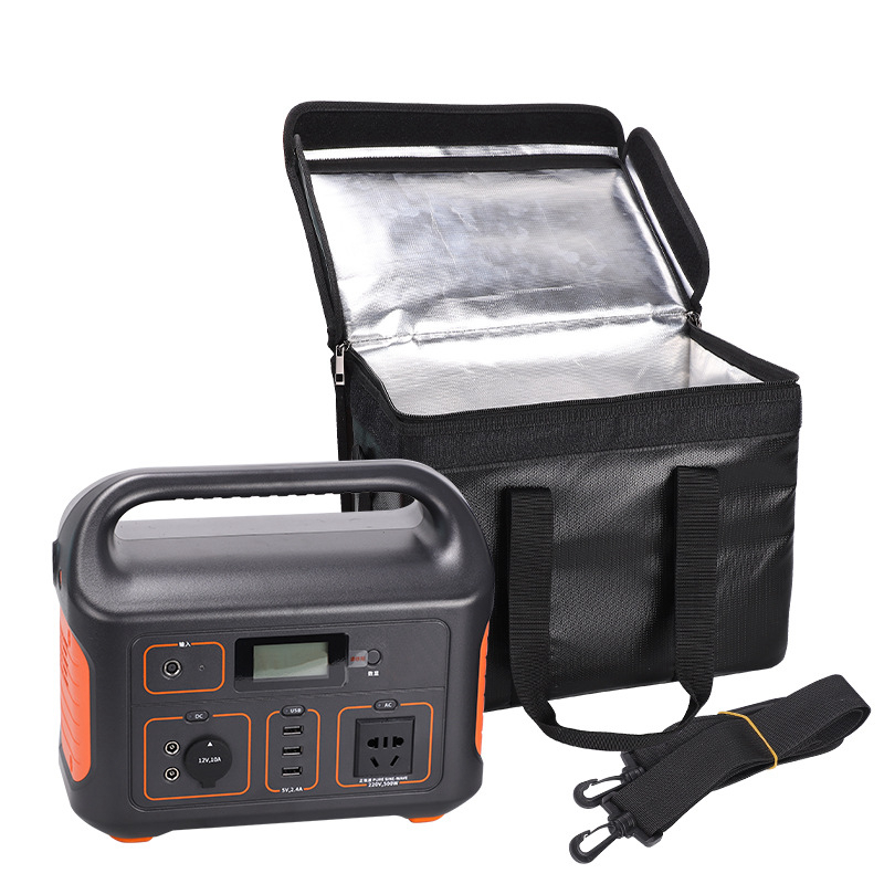 OEM Fireproof Bag For Ebike Battery Portable Storage Fire Safety Guard Explosionproof Waterproof Cell Protective Lipo Safe Bag