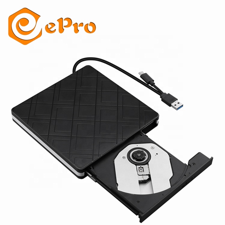 Внешний DVD-привод EDD10 USB 3,0, записывающее устройство, записывающее устройство, DVD RW оптический привод, считыватель CD/DVD ROM, проигрыватель для ПК, ноутбука, Macbook, Dell