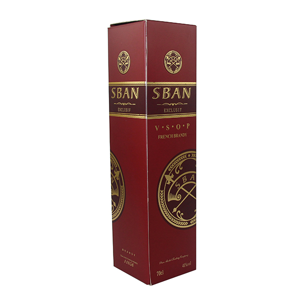 Hot Sales Factory Professional Custom Colour Printed White Cardboard Box,Delicate Packaging Boxes for French Brandy