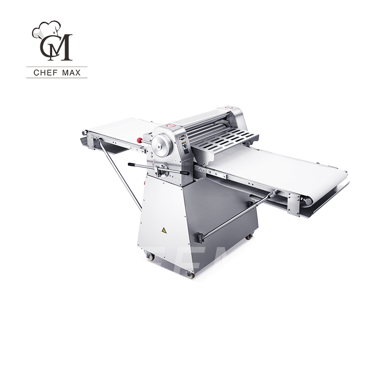 commercial arabic automatic electric croissant puff pizza cookies roller function belt table top dough sheeter machine price