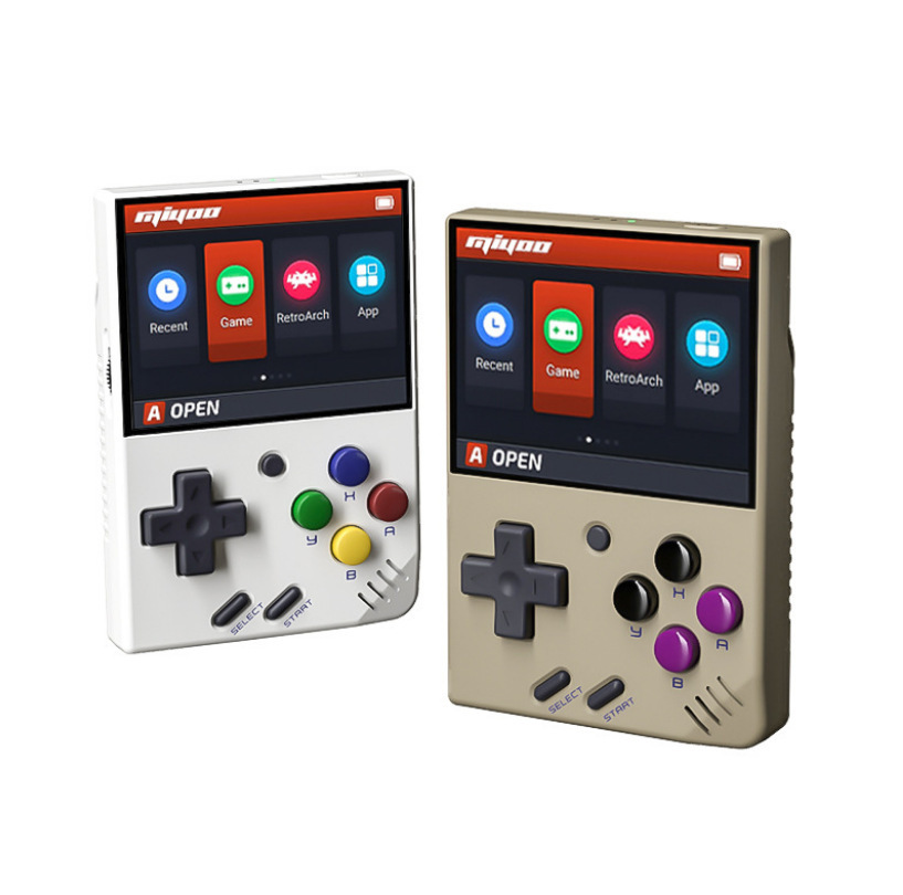 Консоль MIYOO-Mini V2, Система Linux, Игровые приставки, Экран IPS, Игровая приставка в стиле ретро, Портативный портативный плеер, Оригинал