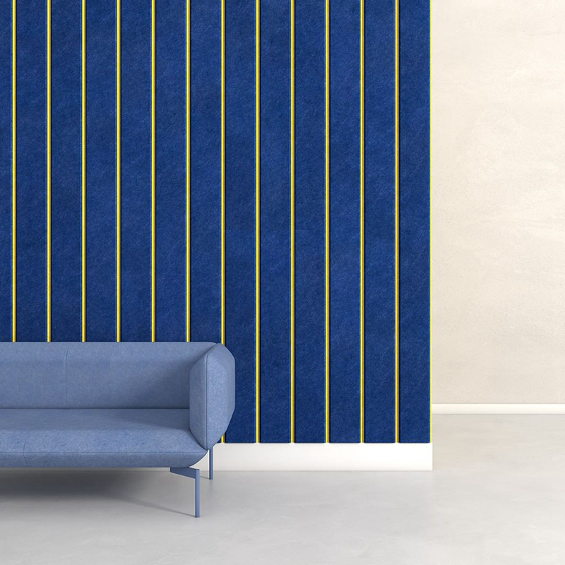 Noise Absorption Interiorl 100% Felt Polyester Fiber Acoustic Wall Covering Sound Proof Wall Panel