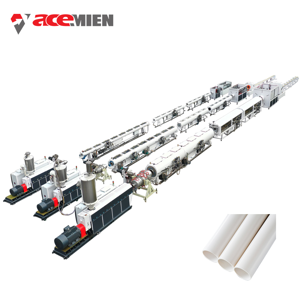 2021 новая технология экструзионной линии HDPE PPR PE PP PVC экструдер машина