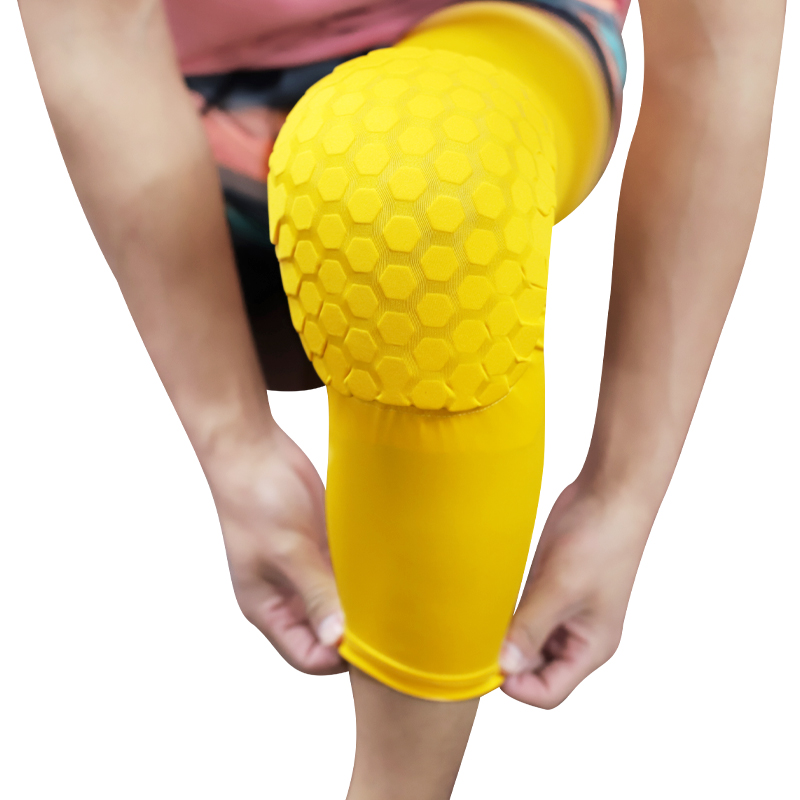 High Quality Elastic Knee Brace Anti-collision Honeycomb Soft and Comfortable Knee Pad for Knee Protection