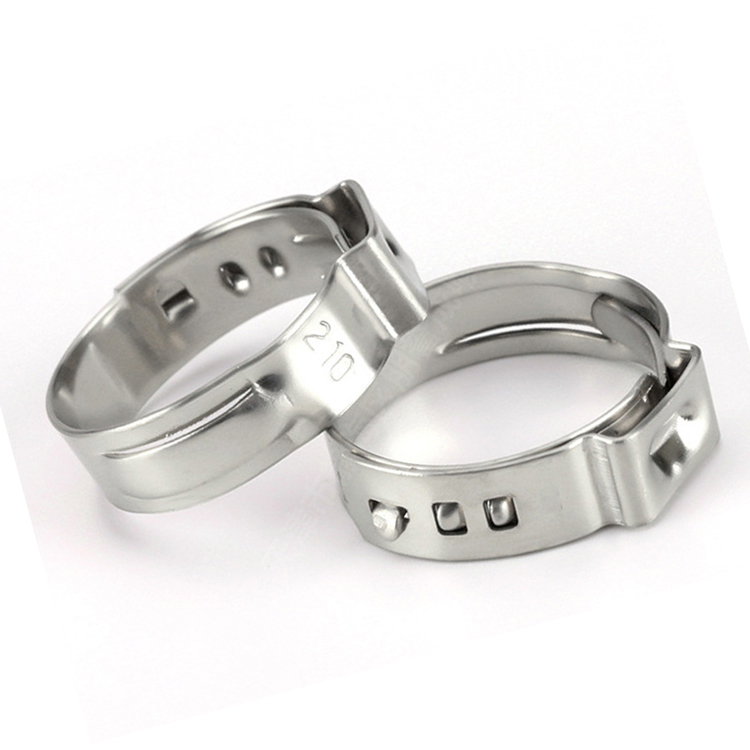 Hot selling Clamps Ear hose clamp stainless steel single ear hose clamp
