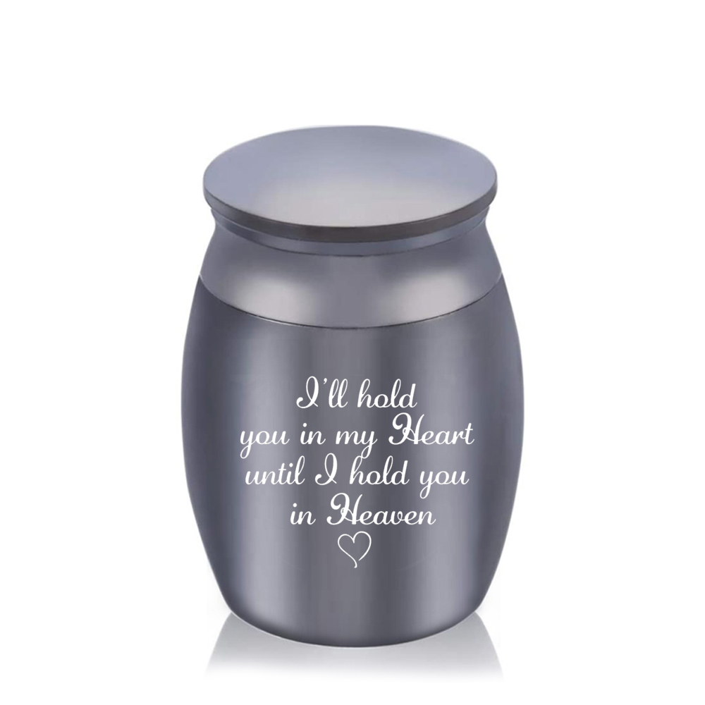 30x40mm For Pets /Human Cremation Urns, Ashes Keepsake Jar, Memorial Mini Urn Funeral Urn with pretty package bag