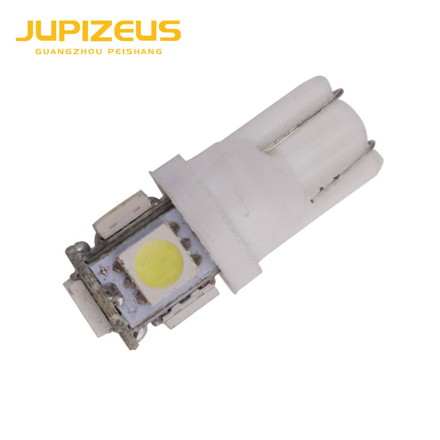 Высокая мощность 194 168 5050 5 SMD без ошибок супер яркая T10 Светодиодная лампа для чтения для автомобиля