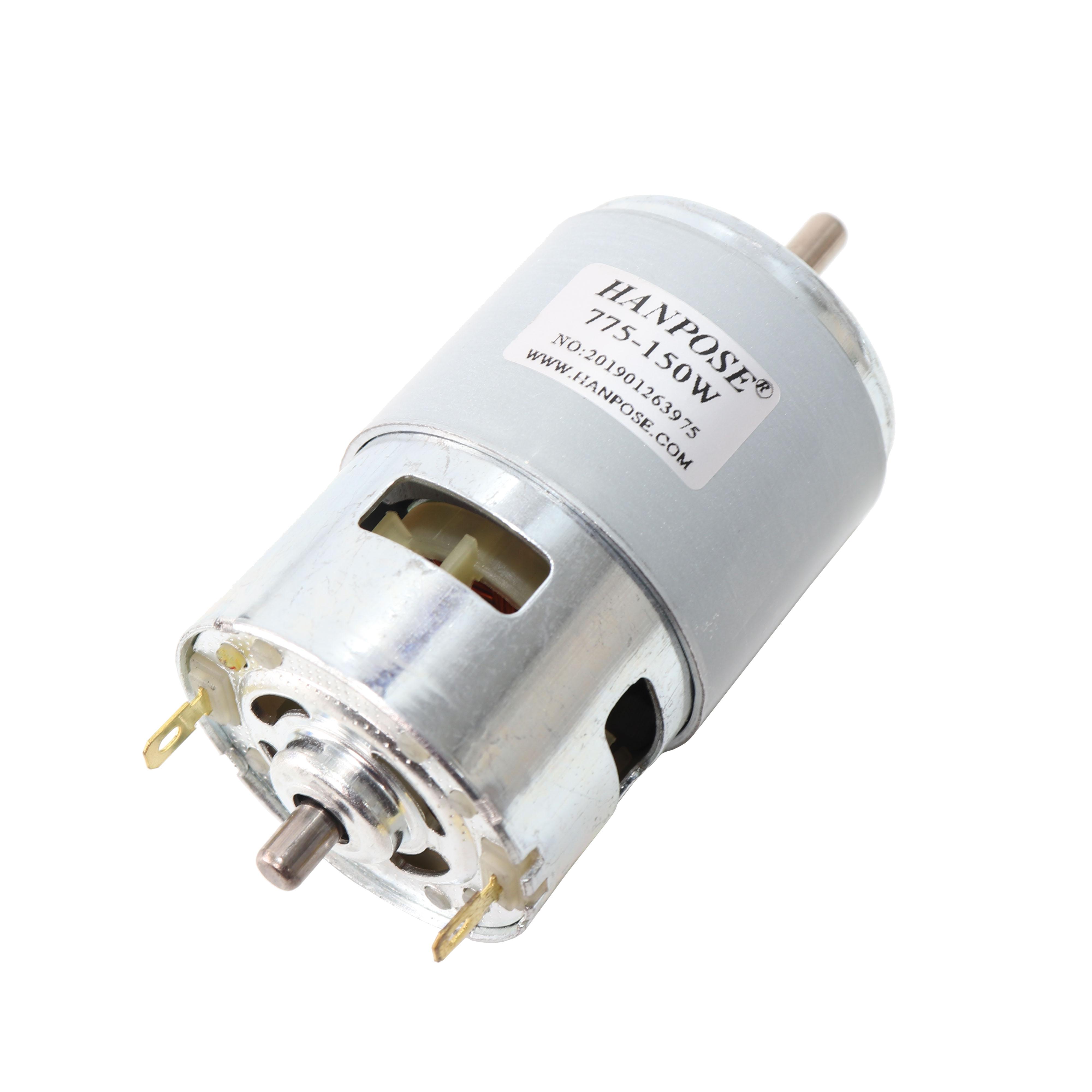 Hanpose dc долговечный 775 150 Вт 12000RMP мотор с двойным шарикоподшипником, большой крутящий момент, высокая мощность, низкий уровень шума, мощный двигатель постоянного тока 12 В