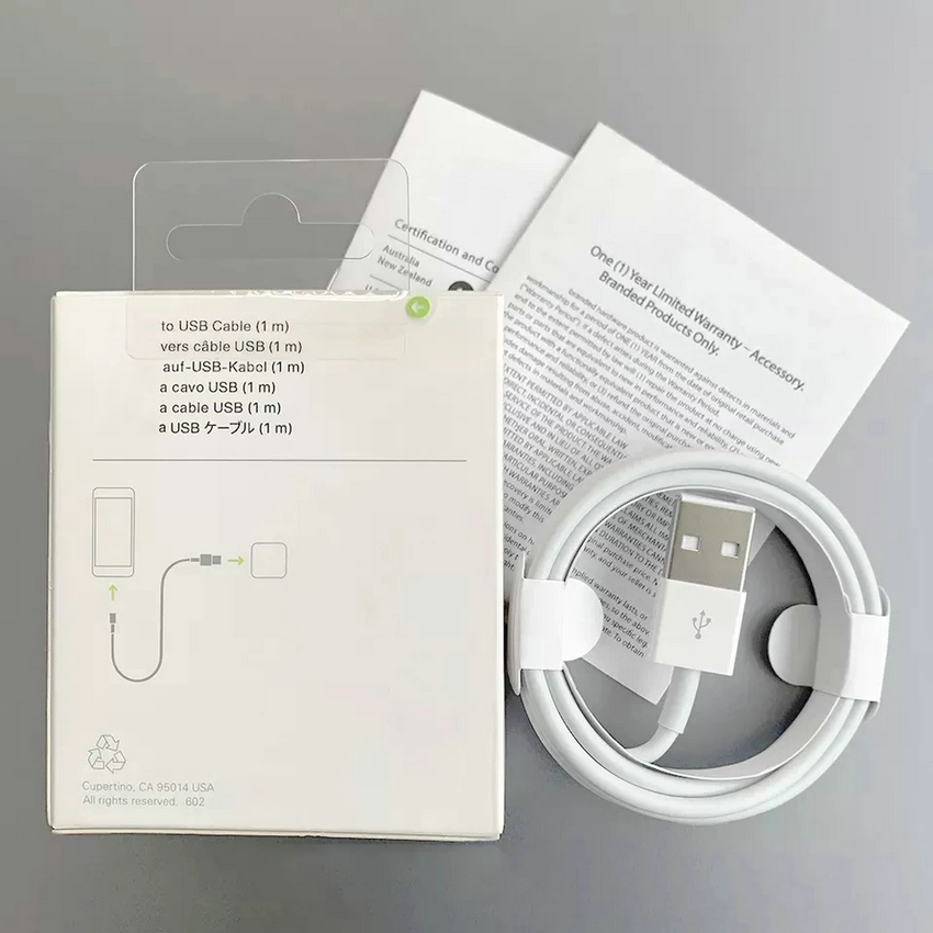 E75 8IC чип USb кабель для передачи данных 1 м USB-C до L Кабель зарядного устройства для iPhone