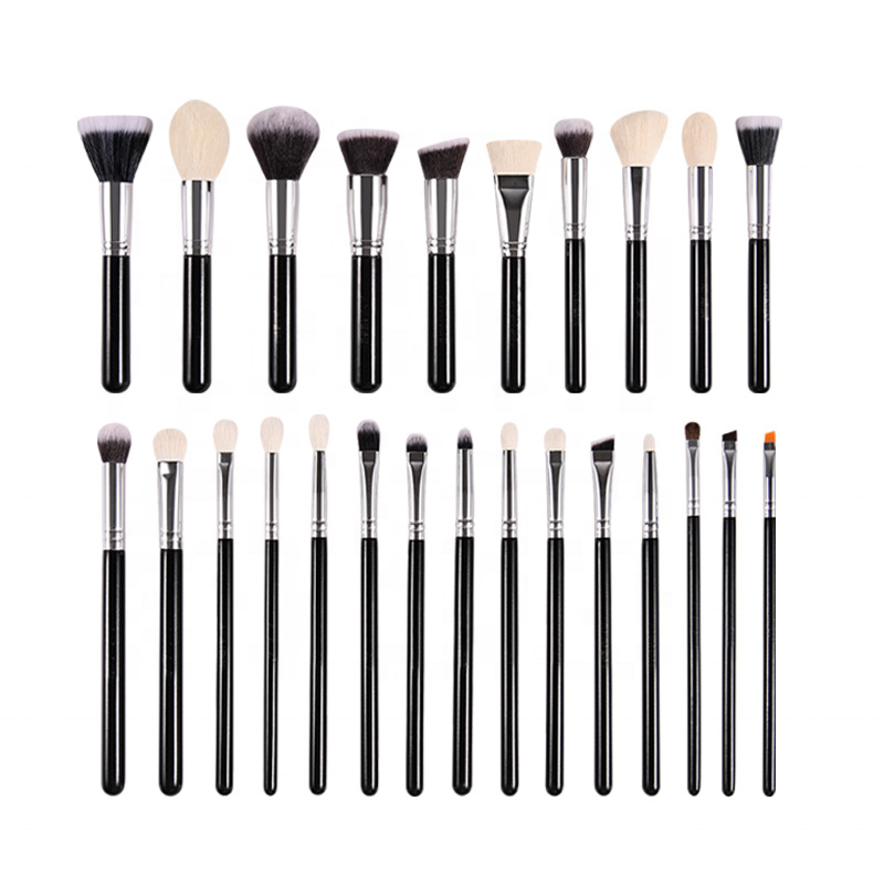 Mekap Other Makeup Brush In Pakistani Price Brush De Maquillaje Mas Vendidas Black 25pcs Natural Hair Brush Makeup Tools