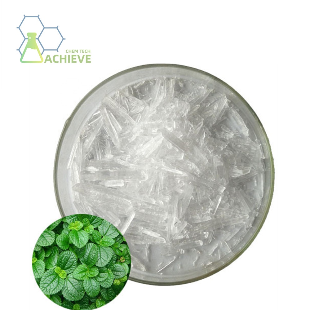 Achieve Chem-tech  Since 2008  Flavour   Fragrance biotin powder CAS 89-78-1 Menthol menthol crystal