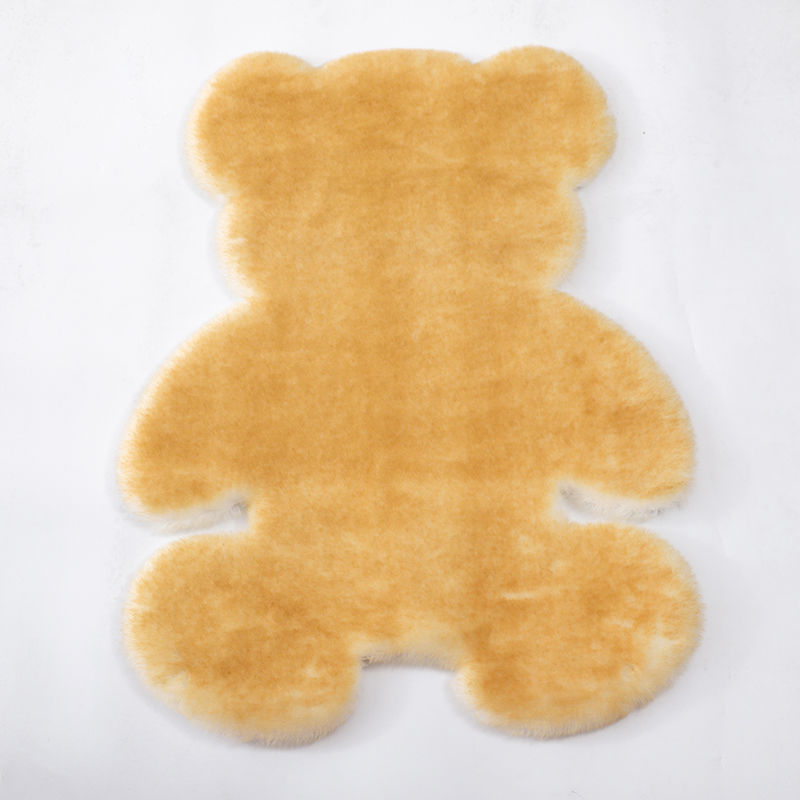 baby furry rug faux fux Bedside living room floor large area custom carpet luxurious Artificial sheepskin carpets and rugs