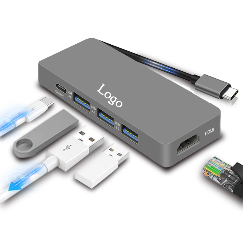 Usb hub 3,0 с 2020, новинка для ноутбука, компьютера, многофункциональная, оптовая продажа, зарядная док-станция для телефона, для ноутбука, usb c hub