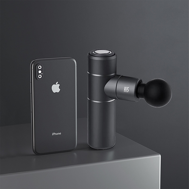 Hi5 2020 4 головки электрическая фритюрница сумка из тонкой ткани ручной металлодетектор средства ухода за кожей ударный лицевой панели мышцы мини Массажный пистолет