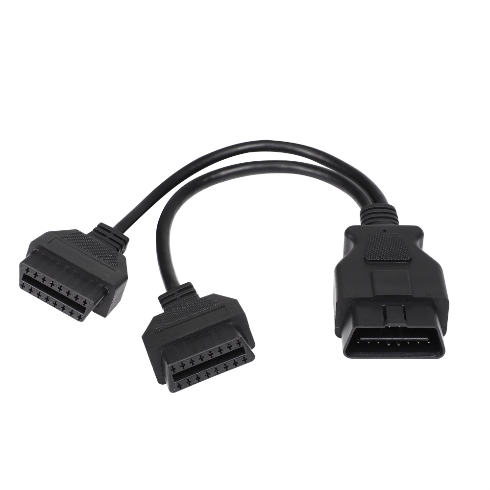 Адаптер OBDII 16P + байонетное крепление F + соединитель типа F + AB Y