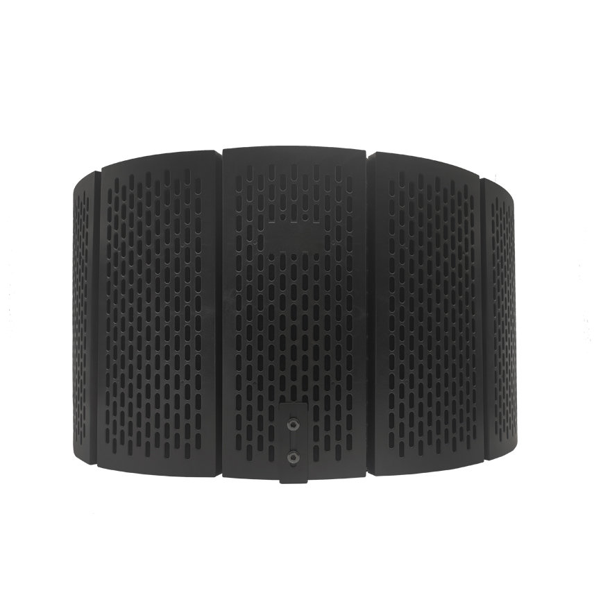 Studio Recording Microphone Isolation Shield Pop Filter Wind Screen Mic Shield Plate For Condenser Microphone