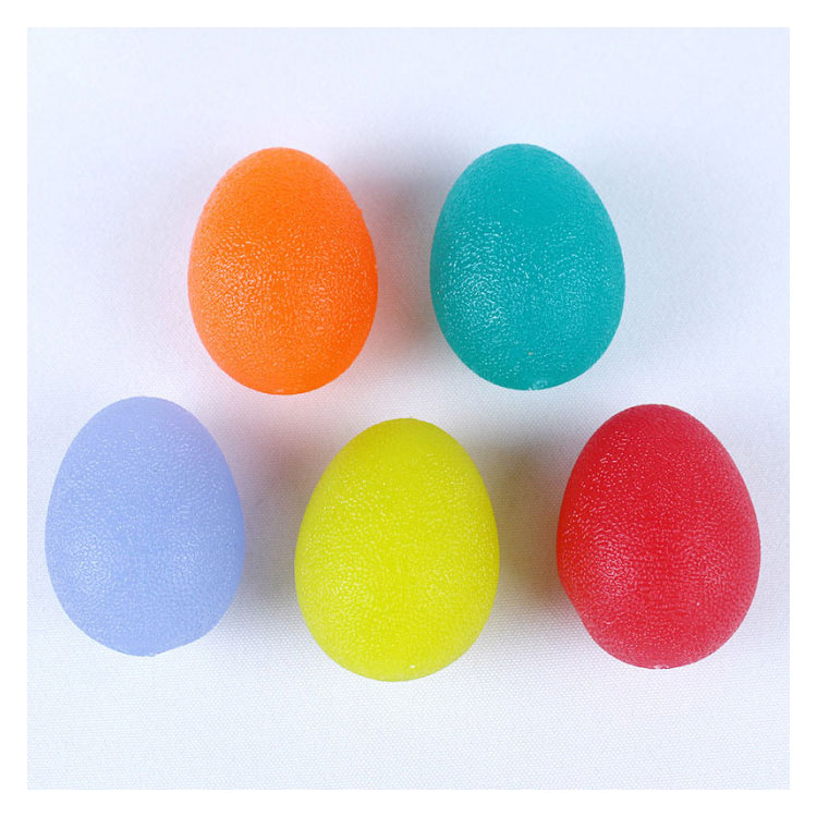 Finger Massage Silicone Fitness Relief Exercise Egg-shaped Grip Strength Balls