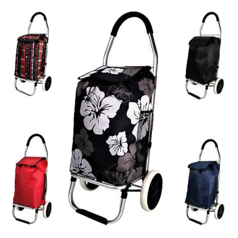 New Large Wheels Folding Hand Trolley Cart with Luggage Bag