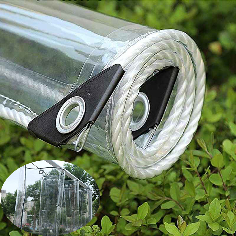 China Waterproof Tarpaulin Cover Insulation Clear film Tarps transparent mesh tarp prices