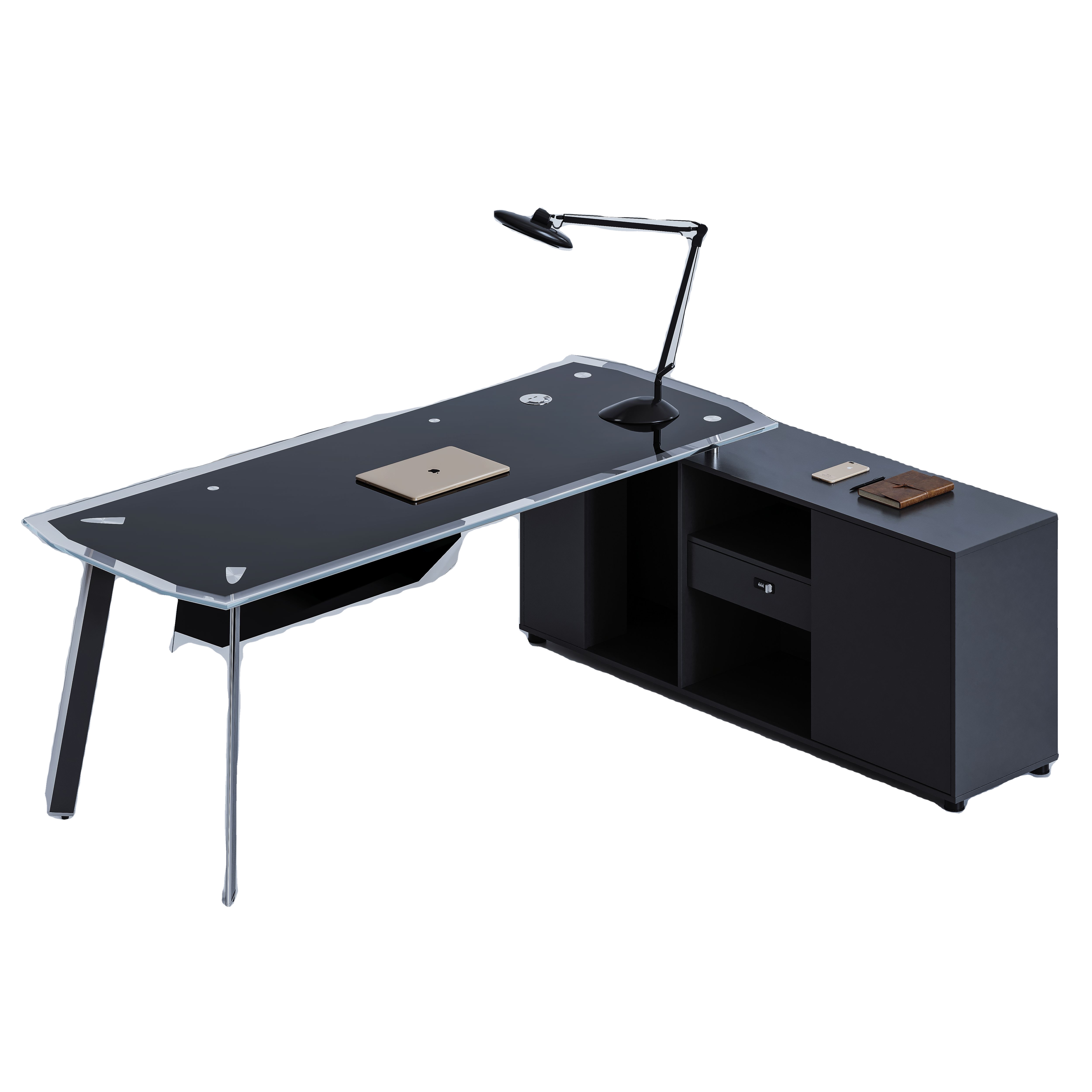 Attractive Price New Good Bedroom Table Study Table With Shelf Desk Computer