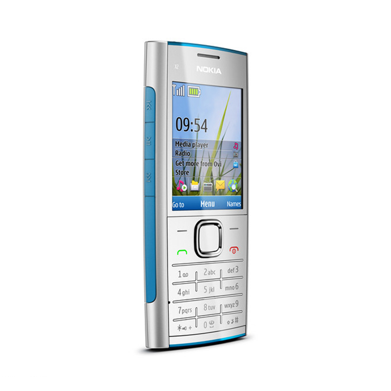 Восстановленный мобильный телефон GSM с BL-4C батареей для nokia X2-00