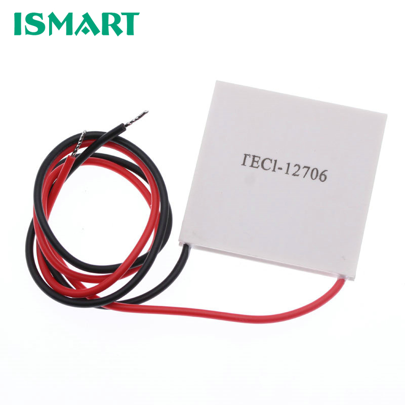 TEC1 12706 12 В 6A TEC Термоэлектрический охладитель Пельтье (TEC1-12706) 40*40 мм 12В Пельтье Elemente модуль