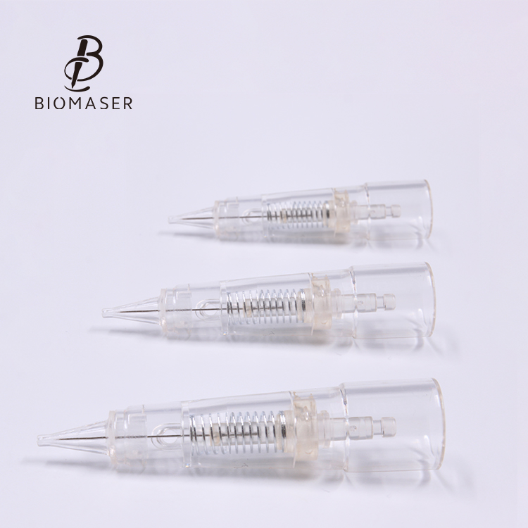 Картридж Biomaser для цифровой машинки для перманентного макияжа, микропигментационное устройство, тату-иглы с безопасной мембраной